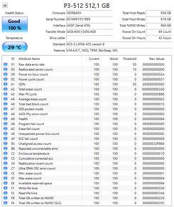 2,5" SSD Crucial/Bliksem/KingSpec 512GB - 6