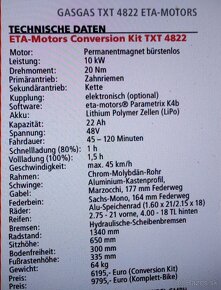 Elektrická motorka Gas Gas TXT 4822 - 6