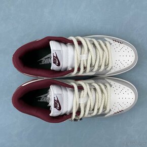 tenisky nike dunk low  retro červená - 6