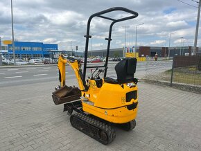 Minibager minirypadlo JCB 8008 CTS Micro, Kubota, CAT Neuson - 6