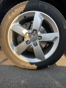 Predam elektrony orginal Audi + Zimne pneu Michelin Alpin. - 6