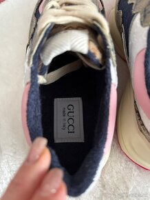 Gucci Rhyton leather trainers tenisky size38 - 6