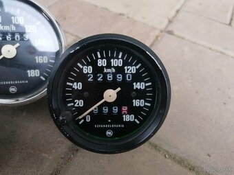 Predám 3x tachometer na Jawa 350/ 634, 638, 639, 632, 640 - 6