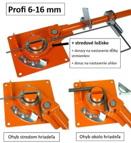 Ohýbačka na strmienka, haky, roxoru, guľatiny - 6