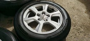 Predám alu. disky Audi 5x112 R16 + Letné pneu 225/55 R16 - 6