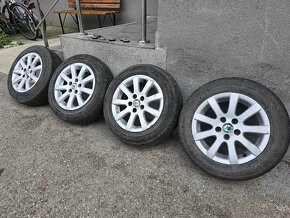 Letne kolesa VW Polo,skoda fabia 5x100 r14 165/70 r14 - 6