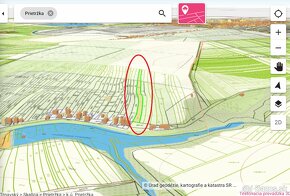 Na predaj pozemok v Prietržke, 2881 m2, CENA DOHODOU - 6