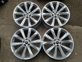 5x112 r20 ET37 x 8,5J elektróny originál AUDI - 6