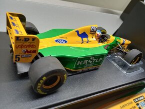 F1 BENETTON FORD B193B 1.PODIUM GERMANY 93 SCHUMACHER 1:18 - 6