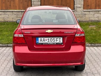 Chevrolet Aveo - Prvý majiteľ, SK pôvod, 118tis km, nová STK - 6