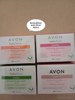 Nová dámska kozmetika Avon ceny od 2,50€ - 6