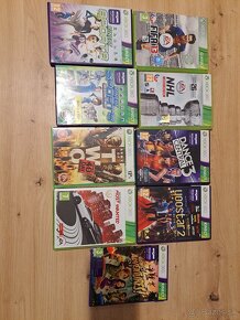 Xbox 360 + kinect + 3 ovládače + hry - 6