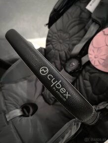 NOVÝ CYBEX PRIAM 4.0 2022 BLACK SIMPLY FLOWERS GREY - 6