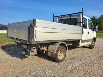 Iveco Daily 35C17 - dvojkabínové, trojstranný vyklápač - 6