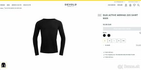 Nové merino tričko Devold Duo Active Merino 205 Shirt M - 6