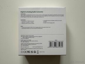 Audio adaptér - digitál na analóg (DAC) - 6