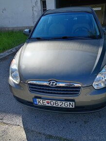 PREDÁM HYUNDAI ACCENT 1, 4  16V 71KW 2009,KLIMA, - 6