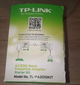 TP LINK AV200 NANO POWERLINE  ADAPTER - 6