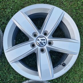 ORIGINÁL VOLKSWAGEN HLINÍKOVÉ DISKY 5x112 R16 - 6