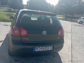 Volkswagen Golf 5, 1,6 76kw benzin+LPG, NOVÁ STK, EK - 6