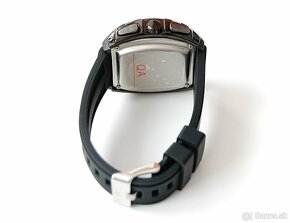 LIGE 89108 Black LED Chronograph - pánske fashion hodinky - 6