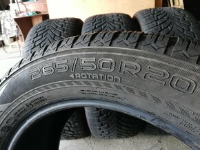 265/50 r20 zimné pneumatiky Nokian na SUV - 6