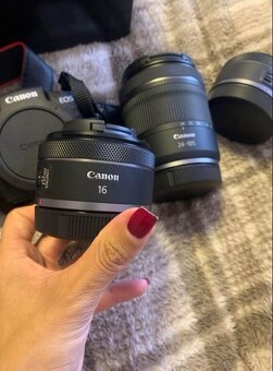 Predám Canon EOS RP bezrkadlovku s objektívmi - ako nové  - 7