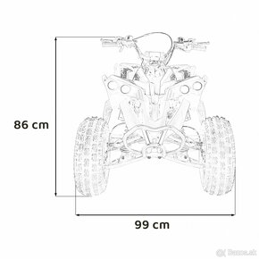 Štvorkolka benzínová RENEGADE HIPERFECT 125CC - 7