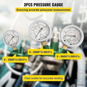 Súprava pre hydraulické tlakové skúšky - 7