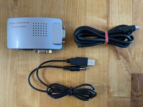 Video konverter / switch - VGA na S-Video / RCA - 7