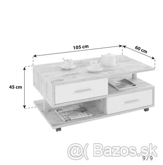 Obývačková zostava + konferenčný stolík - 7