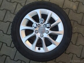 Orig. sada Audi, VW, Škoda, Seat 5x112 R16 + pneu 205/55 R16 - 7