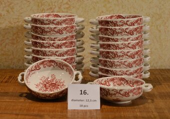 221-dílná porcelánová sada - 7