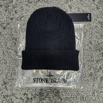 Stone Island čiapka čierna - 7