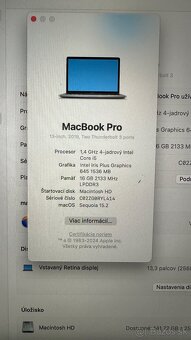 MacBook Pro 13 palcový 2019 - 7