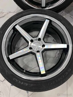 4ks alu disky orig. Ferrada 5x127 r22 + pneu 305/35 r22 - 7