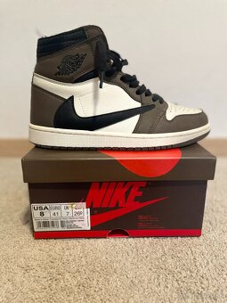 Travis Scott x Air Jordan 1 Retro High OG "Mocha" (41size) - 7