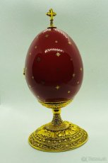 Faberge - Glorius Adoration Collector's Egg - pozlátene 24k - 7