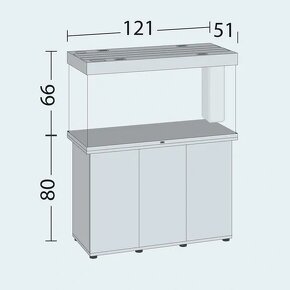 Akvárium 350l (plne funkčné s rybkami) - 7