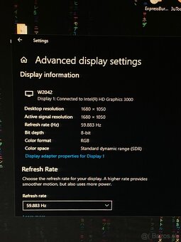 LG W2045 Monitor - 7