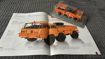 Tatra 813 oranžová 1:43 DeaGostini + časopis CZ - 7