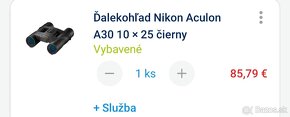 Ďalekohľad nikon aculon a30 - 7