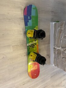 predam komplet snowboard s viazanim a topankami - 7