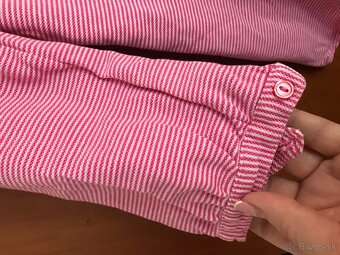 LACOSTE originál baby pink damske tricko 38 - 7