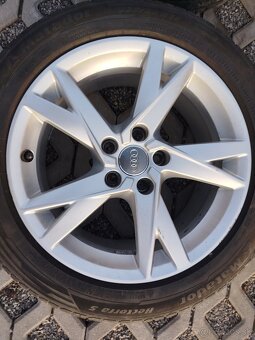 Predám kolesá 5x112 R17 Audi - 7