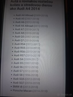 Letná komplet sada R19 255/35 z Audi A4 S4 - 7