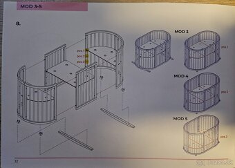 Postieľka Smart bed od Ingvart (LevinFelin) - 7