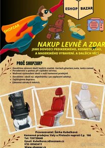 Luxusní Spa pedikérské křeslo červené - 7