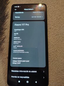 Xiaomi 11t pro 5G. 8/128GB - 7