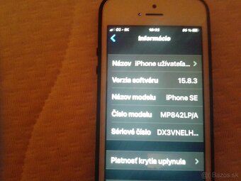 Predám iPhone SE 2016 32 Gb - 7